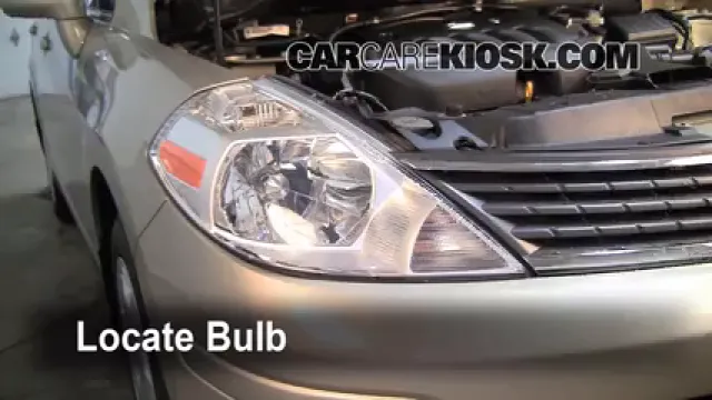 2008 Nissan Versa S 1.8L 4 Cyl. Sedan Luces Luz de estacionamiento (reemplazar foco)